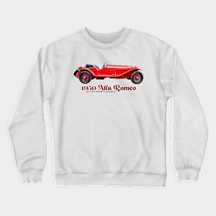 1930 Alfa Romeo 6C1750 Sports Zagato Crewneck Sweatshirt